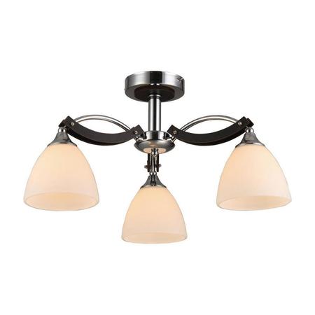 Потолочная люстра IDLamp Fayora 287/3PF-Blackchrome