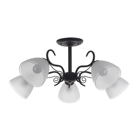 Потолочная люстра IDLamp Marsell 277/5PF-Black