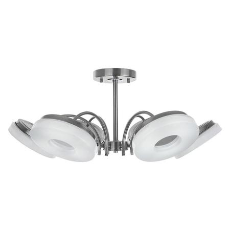 Потолочная светодиодная люстра IDLamp Frittelle 107/6PF-LEDWhitechrome