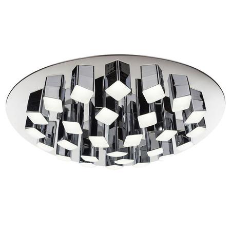 Потолочная светодиодная люстра IDLamp Colosseo 306/27PF-LEDChrome