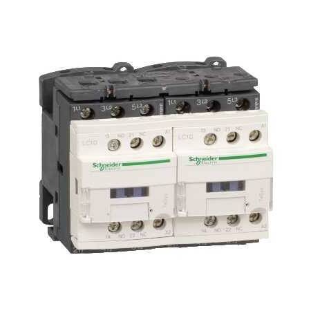 Реверсивный контактор Schneider Electric TeSys LC2D 3P 12А 400/48В AC, LC2D12E7V