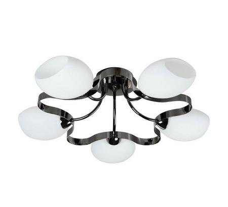 Потолочная люстра IDLamp Martha 601/5PF-SUNDarkchrome