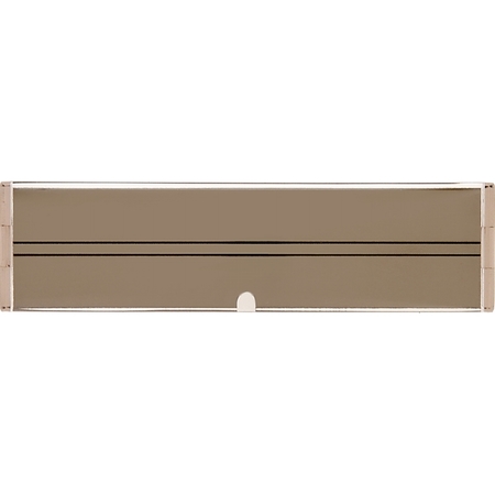 KNX Arsys Поле для надписи с защитной пластиной  серый, прозрачный, 75960004