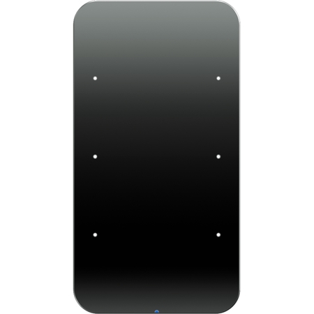 Touch sensor, 3-канальный, стекло,Комфорт With integral bus coupling unit, черный, R.1, 75143865