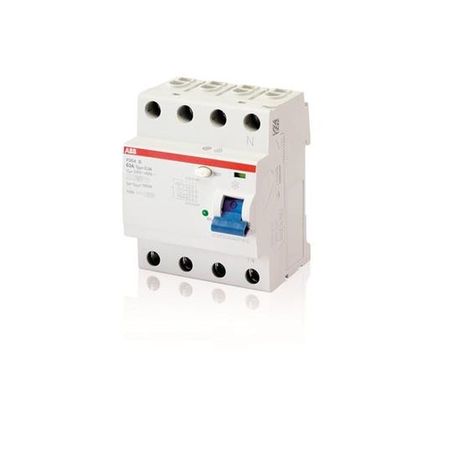 УЗО ABB F200 4P 63А, 500 мА ( B ), F204 B-63//0,5, 2CSF204592R4630