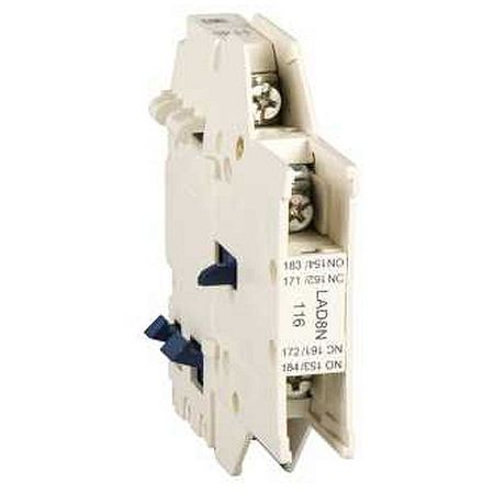 ДОП. КОНТ. БЛОК  НЗ+НО БОК.МОНТ., LAD8N11TQ