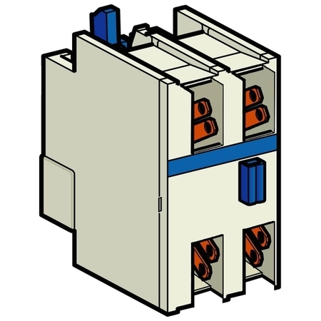 ДОП. КОНТ. БЛОК  ФР.МОНТ.  ФАСТОН, LADN209