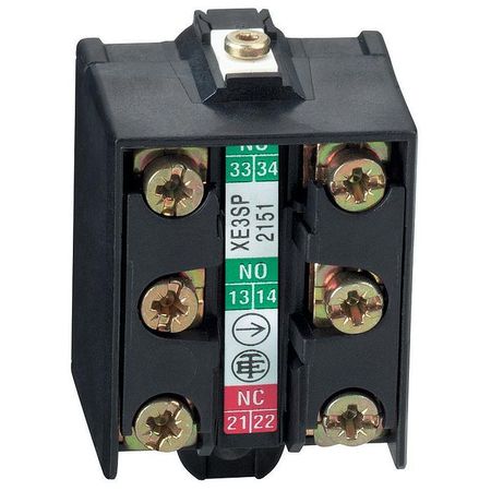 БЛОК БЕЗИНЕРЦ. КОНТАКТОВ 1НЗ2НО, XE3SP2151