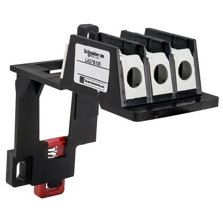 КЛЕММНЫЙ БЛОК НА ЗАЩЕЛКЕ ДЛЯ 35ММ РЕЙКИ ИЛИ ВИНТ КРЕПЛЕНИЕ ДЛЯ LRD 1508…32, LAD7B105