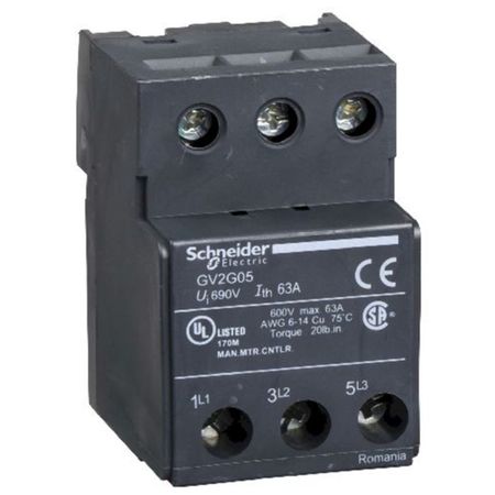 КЛЕММНЫЙ БЛОК ДЛЯ ШИН GV2-G, GV2G05