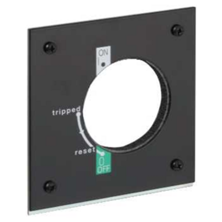 ПЛАСТИНА ДЛЯ УСТАНОВКИ ВЫНОСНОЙ РУКОЯТКИ НА ДВЕРЦЕ ЭЛЕКТРОШКАФА, GV7AP05