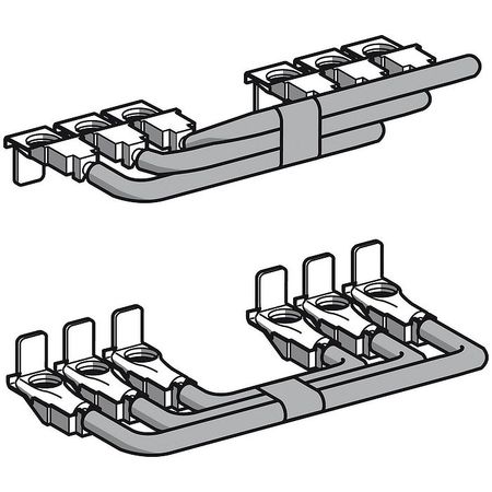 ШИНА НИЖНЯЯ С ВИНТОВЫМ КРЕПЛЕНИЕМ, LAD9V6