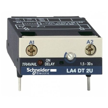ЭЛЕКТРОННЫЙ МОДУЛЬ СРАБАТЫВАНИЯ ВРЕМЯ ЗАДЕРЖКИ 1,5-30 СЕК AC 24/250V, LA4DT2U