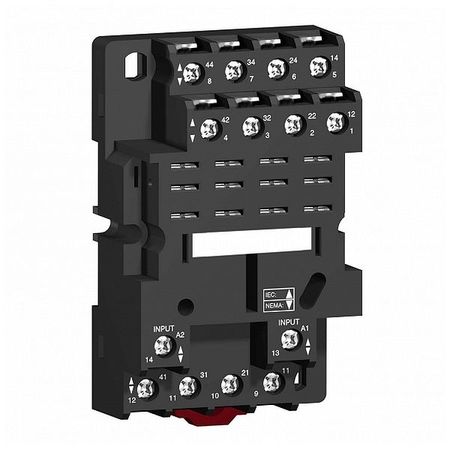 КОЛОДКА С КОМБ КОНТАКТАМИ 4 ПЕРЕКИДНЫХ, RPZF4