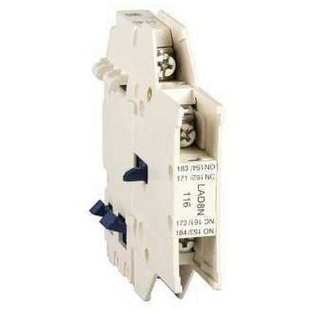 ДОП. КОНТ. БЛОК НЗ+НО БОК.МОНТ., LAD8N116