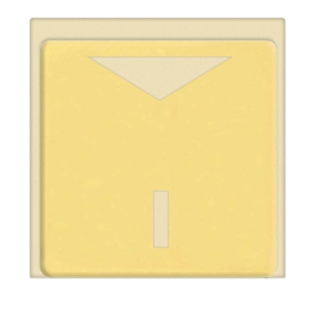 Карточный выключатель FEDE Коллекции FEDE, механический, bright gold/бежевый, FD04341OB-A