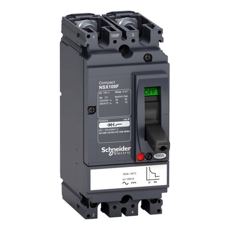 Силовой автомат Schneider Electric Compact NSX, 18кА, 2P, 16А, LV438592