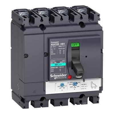 Силовой автомат Schneider Electric Compact NSX, 85кА, 4P, 63А, LV433215