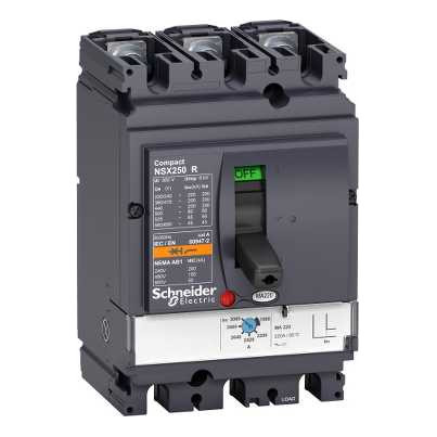 Силовой автомат Schneider Electric Compact NSX, 85кА, 3P, 25А, LV433243