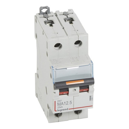 Автоматический выключатель Legrand DX³ 2P 12.5А (MA) 25кА, 409871