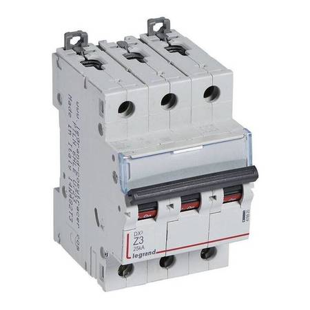 Автоматический выключатель Legrand DX³ 3P 3А (Z) 25кА, 409920