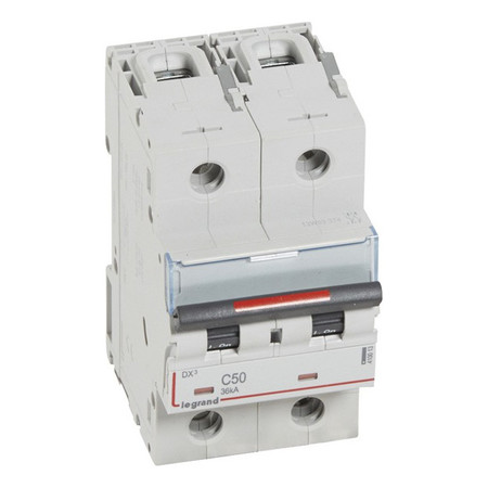 Автоматический выключатель Legrand DX³ 2P 50А (C) 36кА, 410013