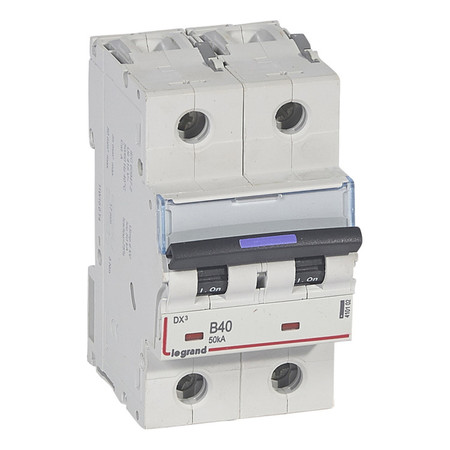 Автоматический выключатель Legrand DX³ 2P 40А (B) 50кА, 410102