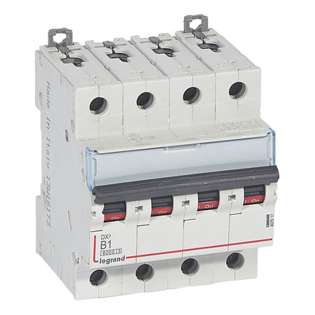 Автоматический выключатель Legrand DX³ 4P 1А (B) 6кА, 407617