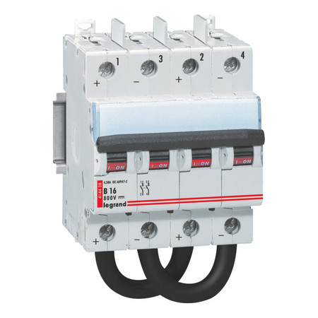 Автоматический выключатель Legrand DX³ 2P 16А (B) 4.5кА, 414428