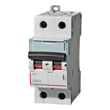 Автоматический выключатель Legrand DX³ 2P 3А (D) 6кА, 408025