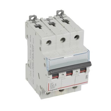 Автоматический выключатель Legrand DX³ 3P 0.5А (D) 6кА, 408080