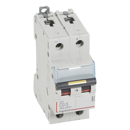 Автоматический выключатель Legrand DX³ 2P 0.5А (C) 16кА, 409559