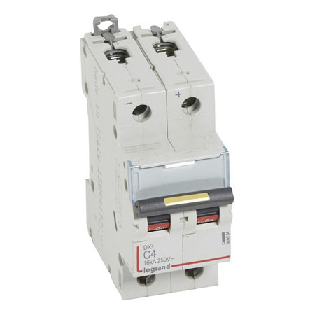 Автоматический выключатель Legrand DX³ 2P 4А (C) 16кА, 409564