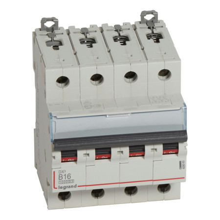 Автоматический выключатель Legrand DX³ 4P 16А (B) 16кА, 409065