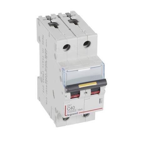 Автоматический выключатель Legrand DX³ 2P 0.5А (C) 16кА, 409194