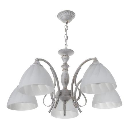 Подвесная люстра IDLamp Milana 275/5-Whitepatina