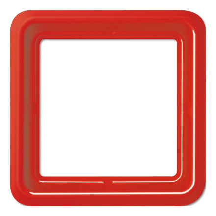 Рамка для клавиши JUNG CD 500, красный, CD581GLRT