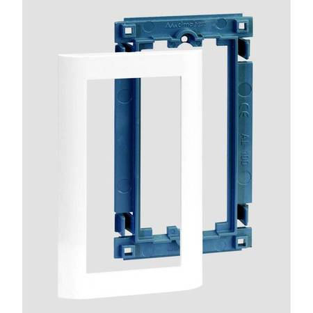 Рамка 1 модуль Simon SCONNECT, вертикальная, алюминий, SAL100-8