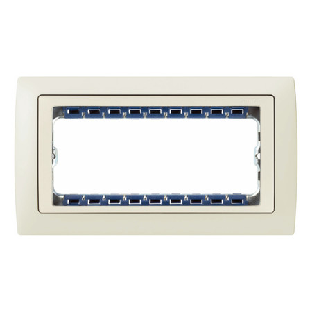 Рамка 5 модулей Simon SIMON 82, горизонтальная, слоновая кость, 82750-61