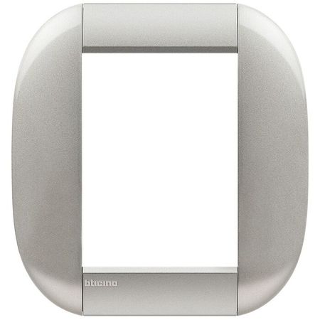 Рамка 3+3 модуля BTicino LIVING LIGHT, алюминий, LNB4826TE