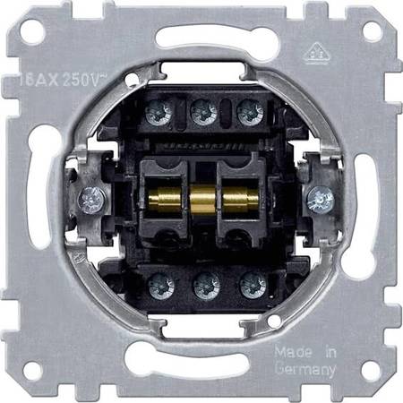 Механизм выключателя 2-клавишного Schneider Electric, скрытый монтаж, MTN312000