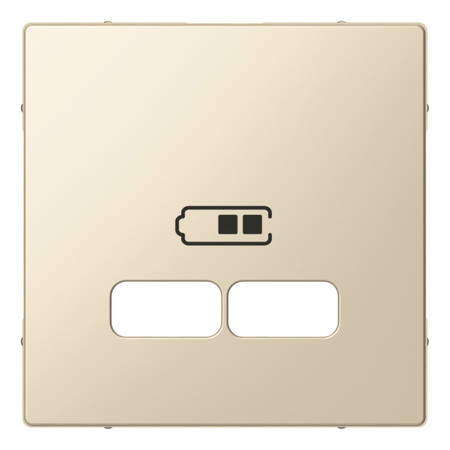 Накладка на розетку USB Schneider Electric MERTEN SYSTEM M, бежевый, MTN4367-0344