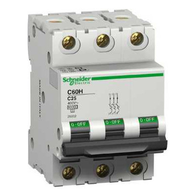 Автоматический выключатель Schneider Electric Multi9 3P 2А (C) 10кА, 24995