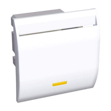 Карточный выключатель двойной Schneider Electric ALTIRA, белый, ALB44036