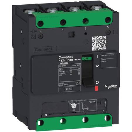 Силовой автомат Schneider Electric Compact NSXm, 16кА, 4P, 16А, LV426170