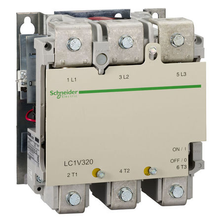 Контактор Schneider Electric TeSys V 3P 320А 400/400В AC 160кВт, LC1V320V7