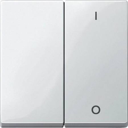 Клавиша двойная Schneider Electric MERTEN SYSTEM M, белый, MTN312719