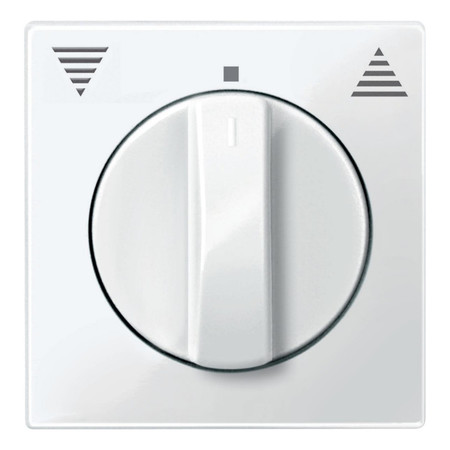 Накладка на жалюзийный выключатель Schneider Electric MERTEN SYSTEM M, белый, MTN567119