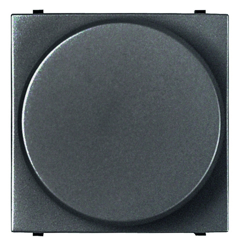 Светорегулятор-переключатель поворотный ABB ZENIT, 60 Вт, антрацит, N2260.2 AN, 2CLA226020N1801