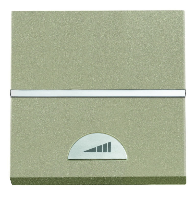 Светорегулятор клавишный ABB ZENIT, 60 Вт, шампань, N2260.1 CV, 2CLA226010N1901